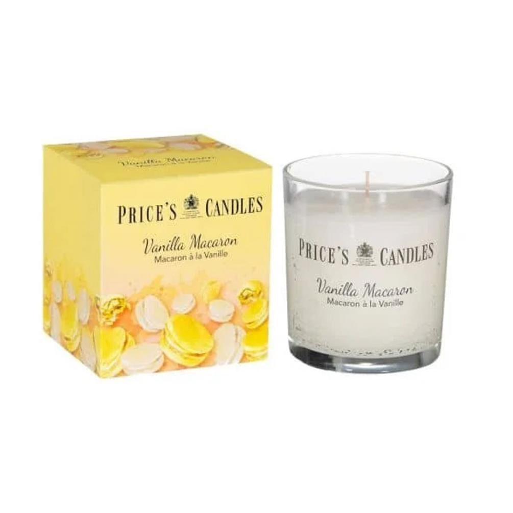Price's Vanilla Macarons Boxed Small Jar Candle Extra Image 1